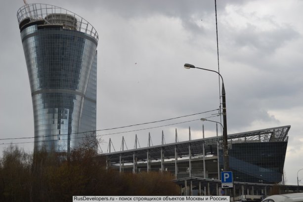 Строительство стадиона ЦСКА Москва. Фотоотчет хода строительства.