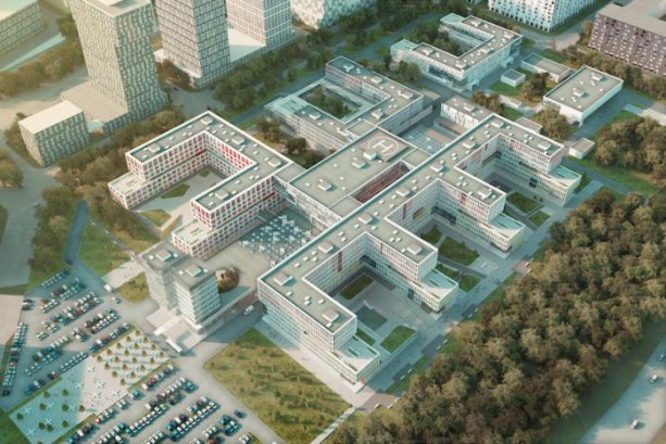 Строительство больницы в Коммунарке - самый крупный проект медицинского центра в Москве за последние десятилетие.