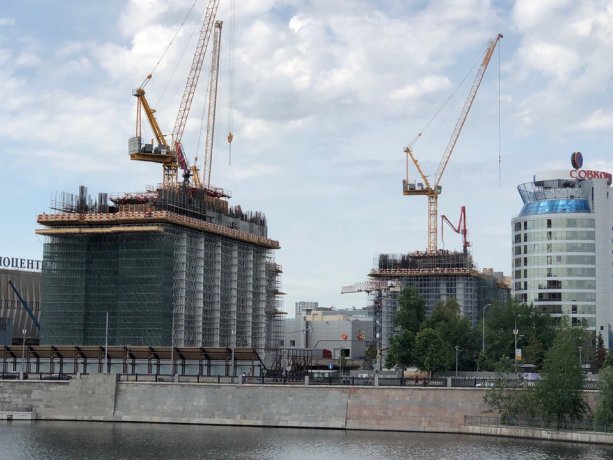 Капитал Тауэрс - строящийся проект Москва-Сити участок 20 от Capital Group.