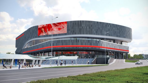 Строительство Многофункционального зрелищного центра МТС Live Arena.