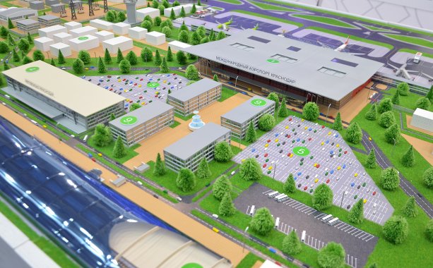 Строительство аэровокзального комплекса в Краснодаре за 25 млрд. руб.