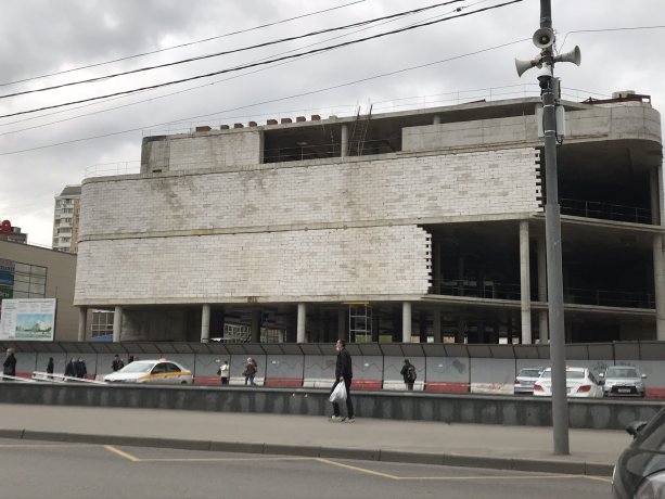 Реконструкция кинотеатра «Байконур» в Отрадном.
