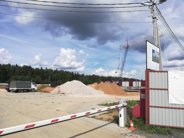 Строительство производственного корпуса Радумля в Солнечногорском районе.