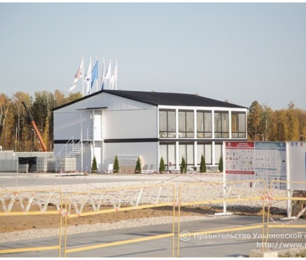 Строящийся МБИР атомных реакторов в г. Ульяновск.