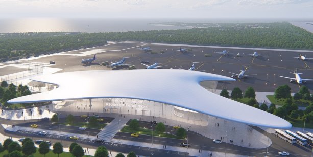 Строительство нового терминала аэропорта Геленджик