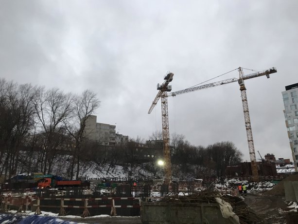 Продолжается строительство проекта Новоданиловская 8 от Самолет Девелопмент.