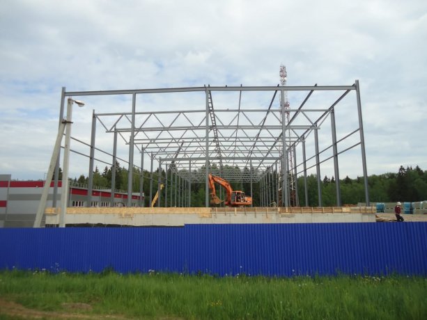 Строительство нового производственно-складского здания Солнечногорск.