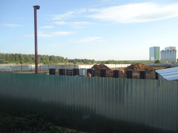 Строительство торгово-развлекательного комплекса в Солнечногорске.