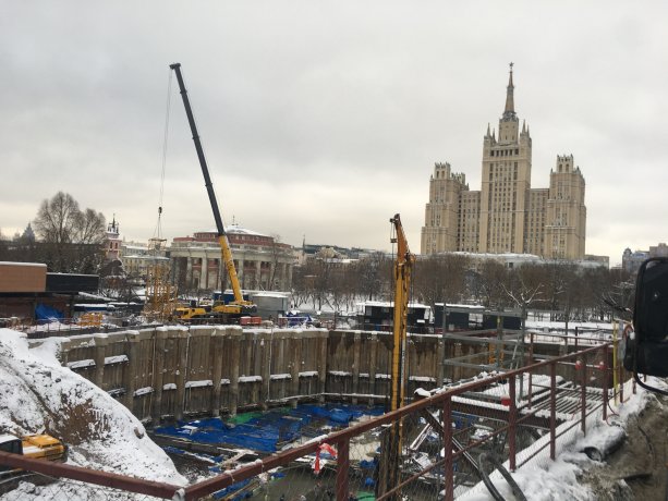 Строительство уникального комплекса апартаментов SKY View на Дружинниковской ул. 15