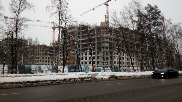 Продолжается строительство квартала Рассказово.