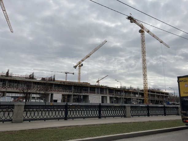 Строительство нового административного здания МГТУ имени Н.Э.Баумана​.