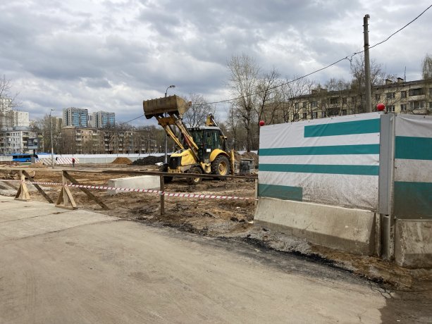 Началось крупное строительство ЖК в рамках реновации Кастанаевской, вл. 32