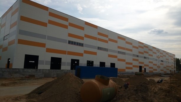 Строительство складского комплекса в Машково в Люберецком районе.