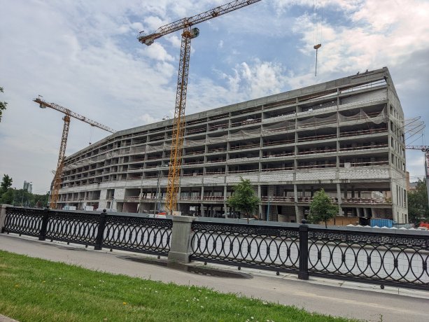 Строительство нового административного здания МГТУ имени Н.Э.Баумана​.