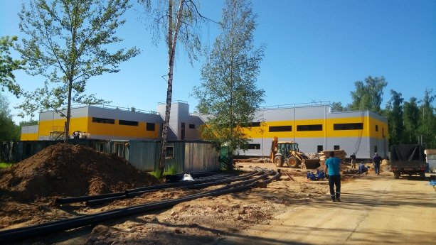Строительство ​Производственно-складского комплекса Химинвест в Электростали.