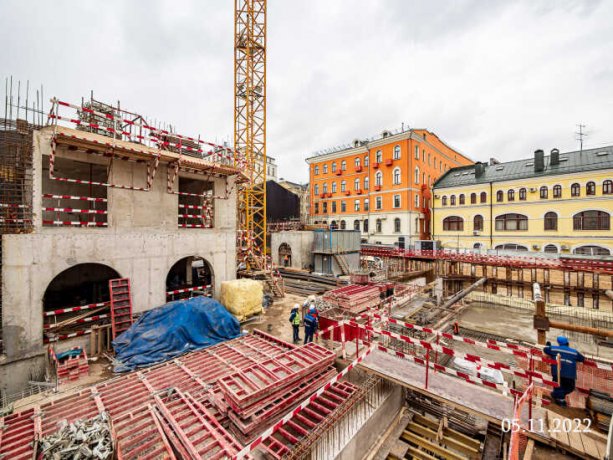Sminex строит новый гостиничный комплекс  Ильинка 3/8.