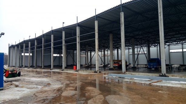 Строительство складского комплекса в Толбино за  7 млрд руб.