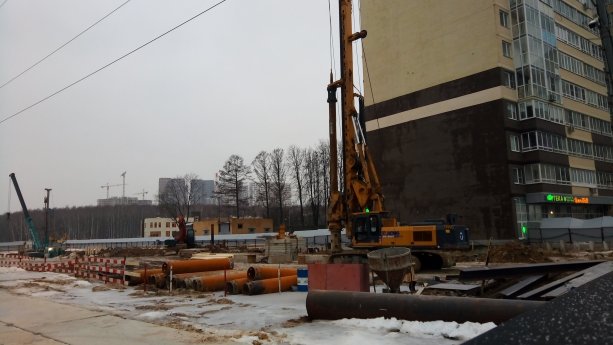 Строящийся Жилой комплекс «Одинбург» Одинцово 3 этап.
