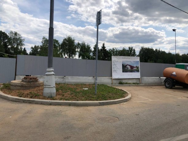 Новый строящийся производственный комплекс в Зеленограде.