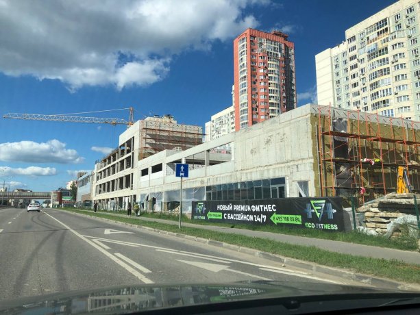 Строительство нового Торгового Центра в Долгопрудном.
