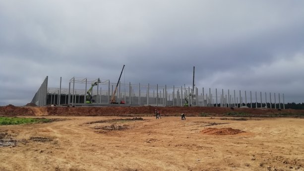 Строительство нового распределительного центра на территории «PNK парка Чашниково».