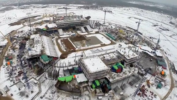 Строительство стадиона ЧМ 2018 в Самаре. Фотоотчет.