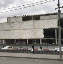 Реконструкция кинотеатра «Байконур» в Отрадном.