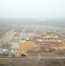Строительство нового производственно-складского комплекса FOROOM.