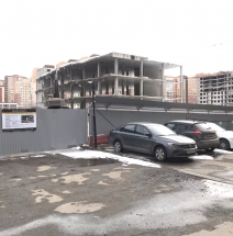 Строящийся торгово-развлекательный центр ПРОВАНС в Коммунарке.
