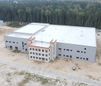 Строящийся Завод по производству лекарственных средств в Черноголовке.