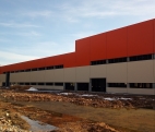 Строящийся производственно-складской  комплекс РоялТафт.