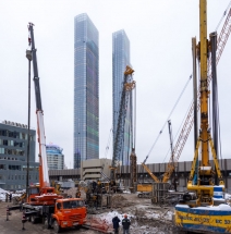 Дом Дау Москва-Сити - самый высокий строящийся жилой многофункциональный проект.
