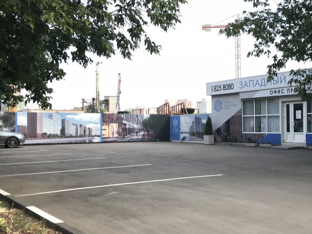 Продолжается строительство МФК Западный Порт - проект комплексной застройки рядом с Москва-Сити.