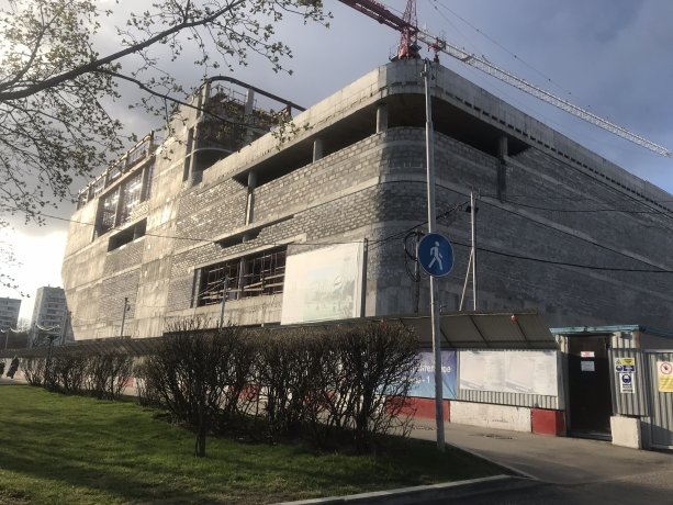 Реконструкция кинотеатра Киргизия.
