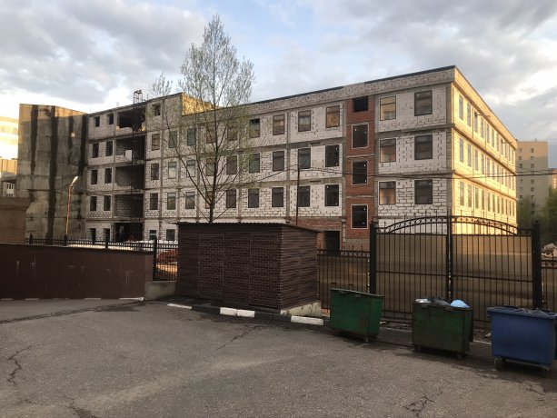 Строительство учебного корпуса МАИ в Кунцево.