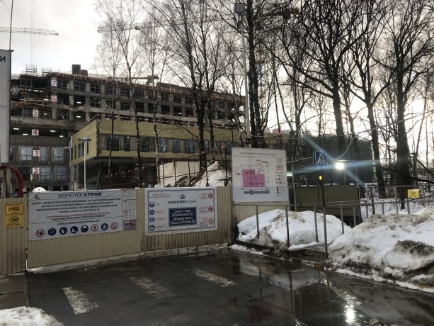 Строительство нового лечебно-диагностического комплекса 70 тыс. кв. м А.Логинова.