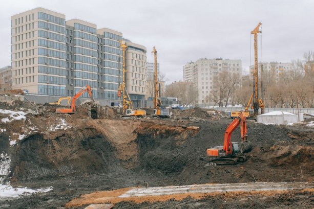 Продолжается активное строительство ЖК Level Причальный.