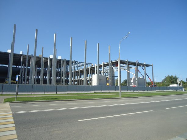 Строительство фармацевтического завода Bright Way Industries в Зеленограде.
