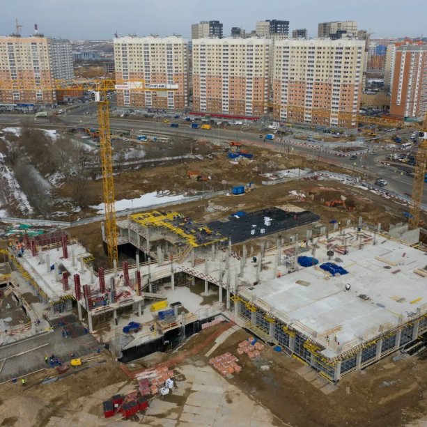 3S Property Development строит крупный ТРЦ и МФК в составе ТПУ Некрасовка.