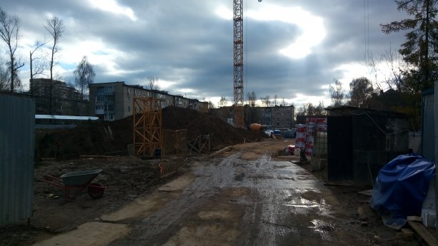 Строительство ЖК «Дом на Сиреневой» в Щелково.