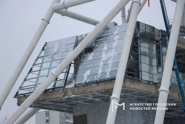 Строительство Многофункционального Комплекса Солнце Москвы ВДНХ.