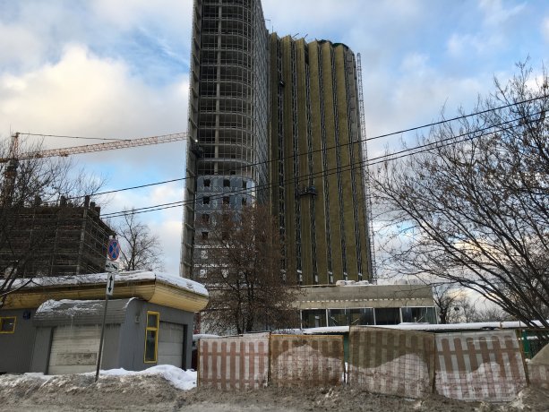 Строительство уникального апарт-комплекса Резиденция Сокольники - Сокольнический вал, вл. 37