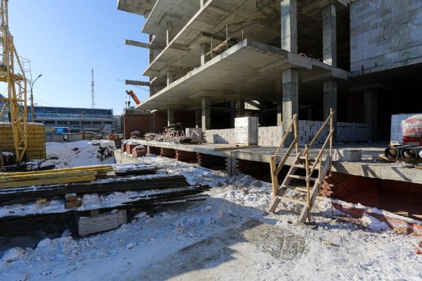 Строительство гостиницы Турист в Новосибирске закончат к 2023 году.