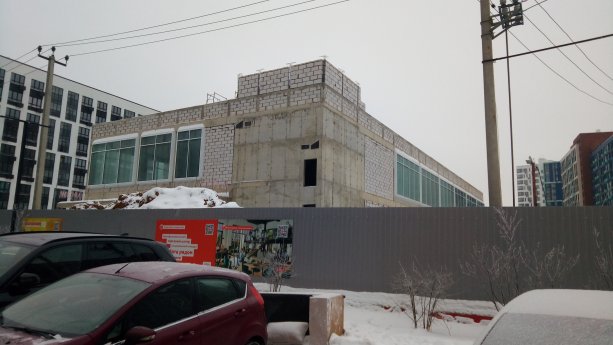 Новый ТЦ строят в поселении Сосенское.