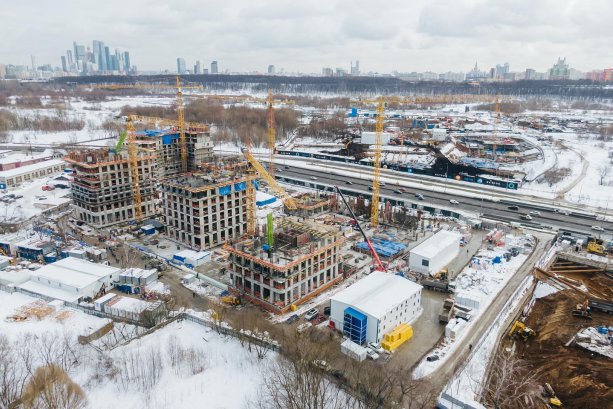 Продолжается строительство крупного проекта - ЖК ОСТРОВ.