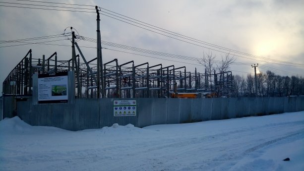 Строительство производственно-складского комплекса в Коледино.