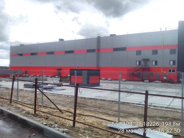 Строительство производственно-складского комплекса Кавэк Инвест.