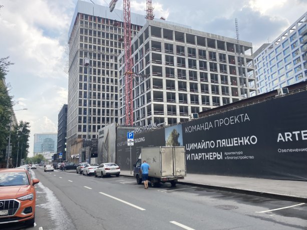 Строящийся бизнес-квартал STONE Towers Москва 3-этап