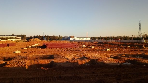 Строительство складского комплекса БТС Логистик в Наро-Фоминском районе.