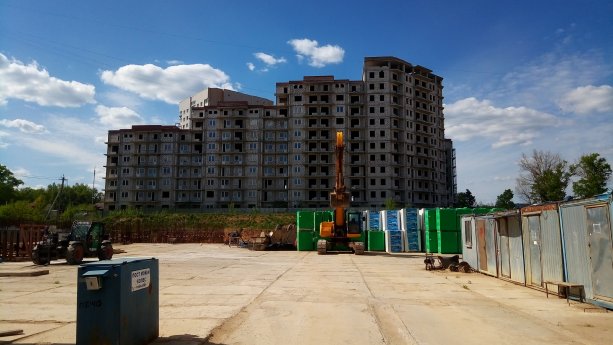 Строящийся Жилой комплекс «Восточный» в Звенигороде.
